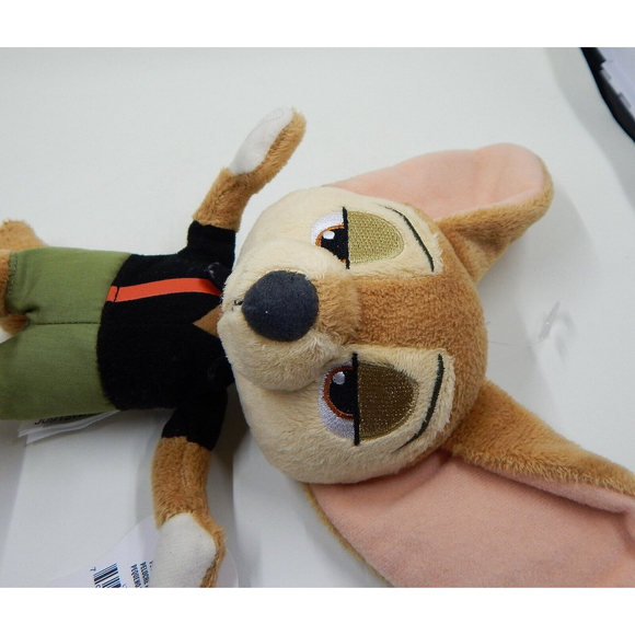 Disney Zootopia Finnick Fox Beanbag Plush 9" With Tags TOMY - Picture 5 of 8